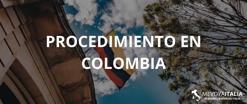 Procedimiento en Colombia