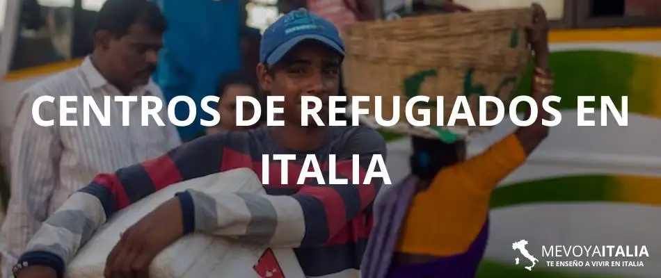 Centros de refugiados en Italia
