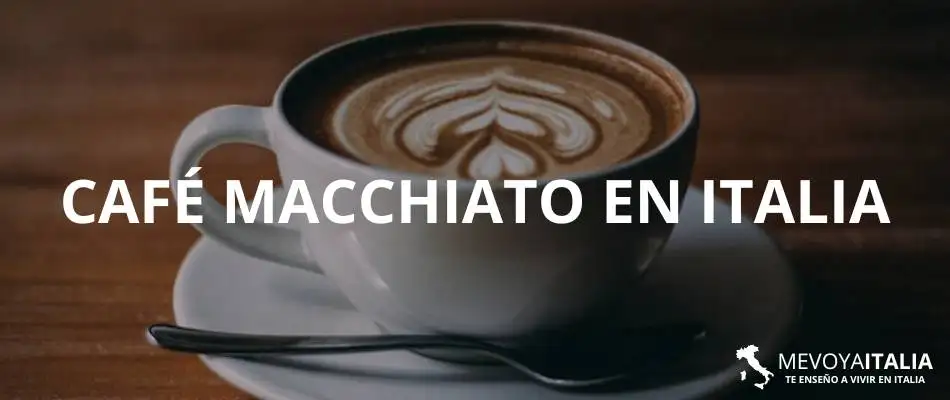 café macchiato en italia