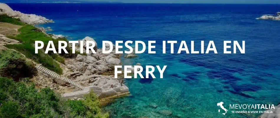 Partir desde Italia en ferry hasta cerdeña