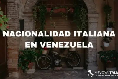 ¿Cómo obtener la nacionalidad italiana en Venezuela?