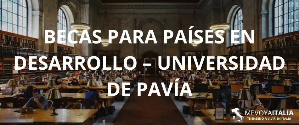 Becas Universidad de Pavía